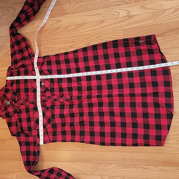 NWT, Eddie Bauer Shirtdress in Buffalo Check or Buffalo Plaid - Picture 13 of 17